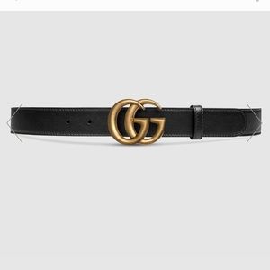 Authentic Gucci belt double G